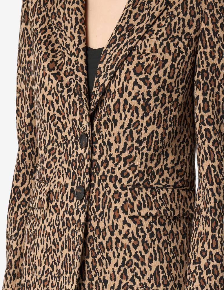 rinascente Pinko Blazer Ruota stampa animalier