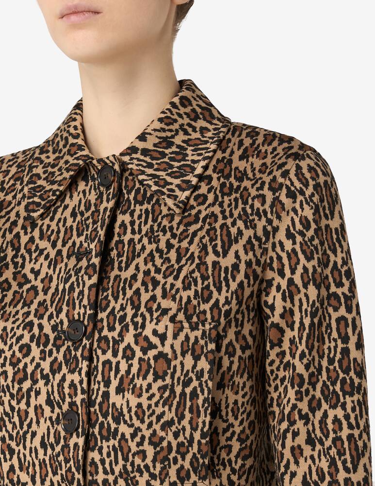 rinascente Pinko Giacca leopardata Ani