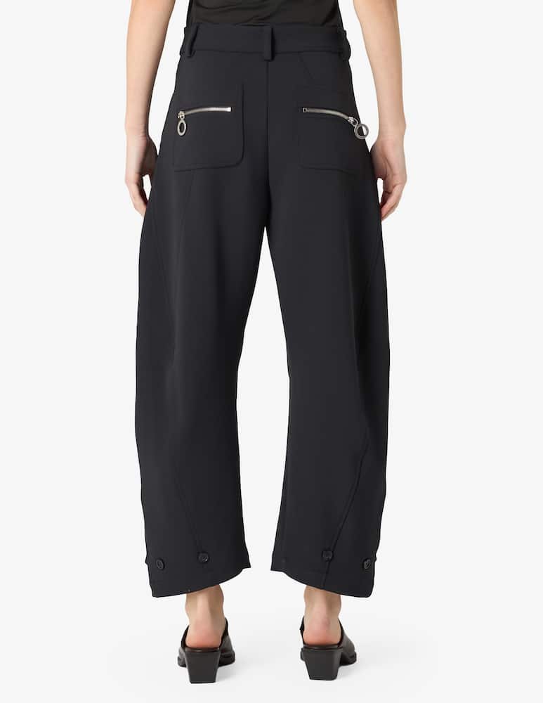 rinascente Pinko Zip detail trousers