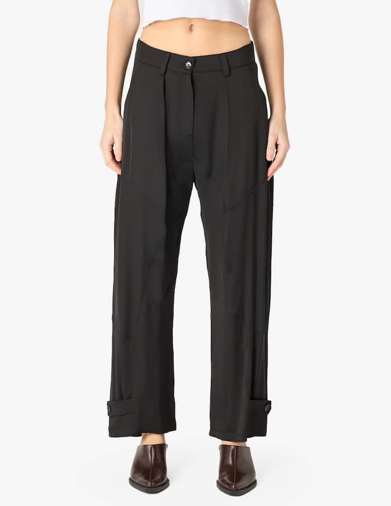 Pinko Pantaloni satinati Cornetto - immagine 1 Pinko Pantaloni satinati Cornetto - immagine 1