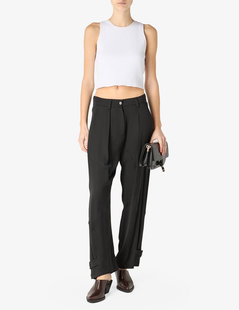 rinascente Pinko Cornetto satin trousers