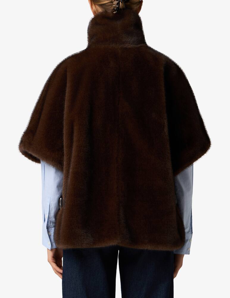 rinascente Pinko Cappa in similpelliccia