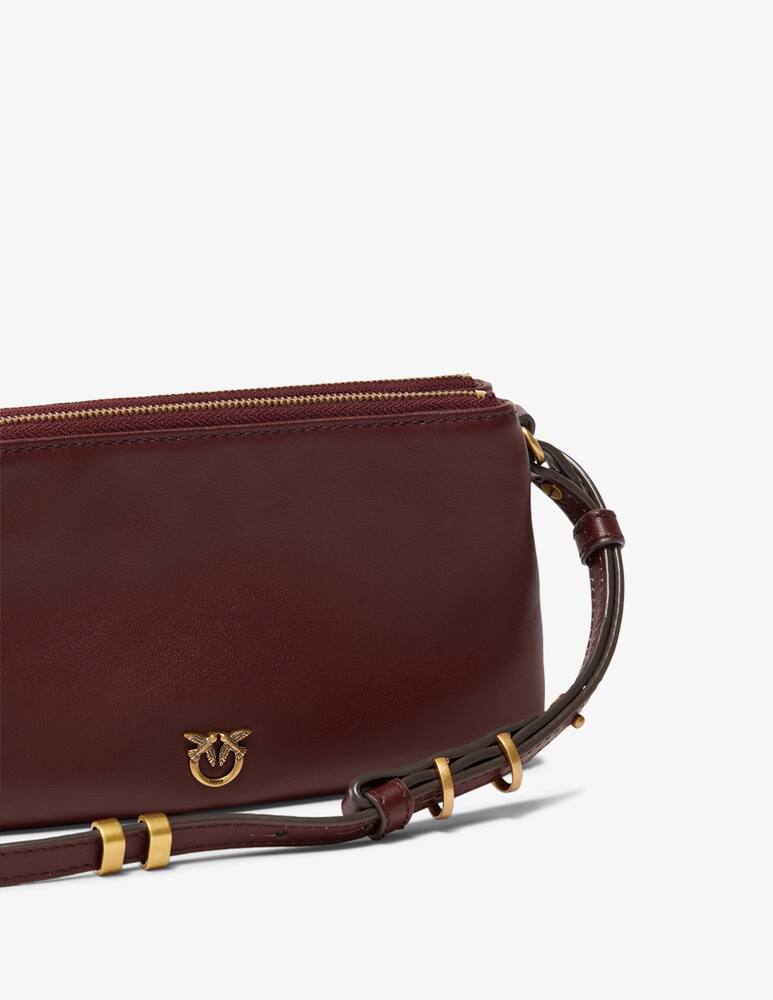 rinascente Pinko Double Mini crossbody bag Vit