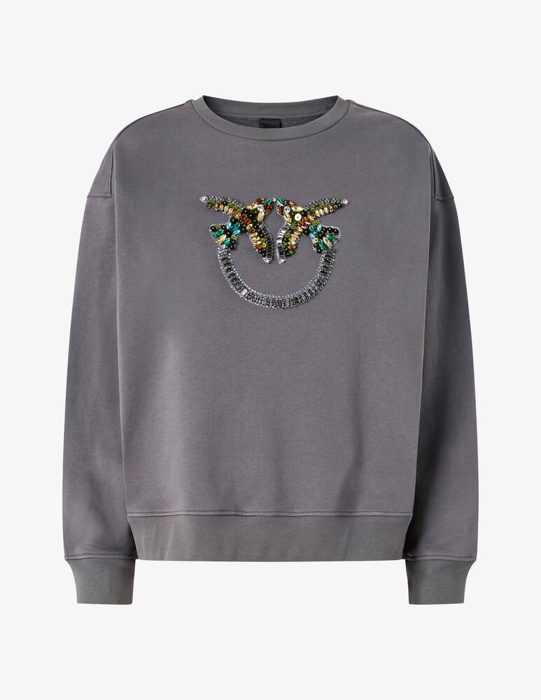 rinascente Pinko Felpa ricamo logo Nelly