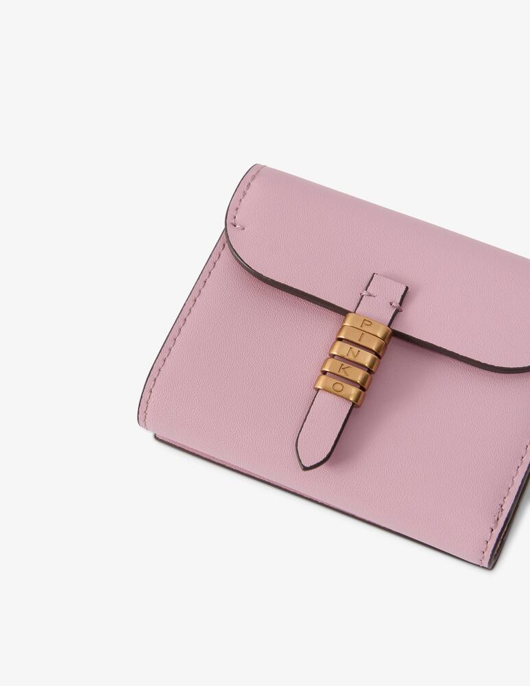 rinascente Pinko Saddle wallet vit