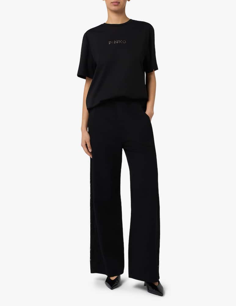 rinascente Pinko Pantaloni con inserti pizzo