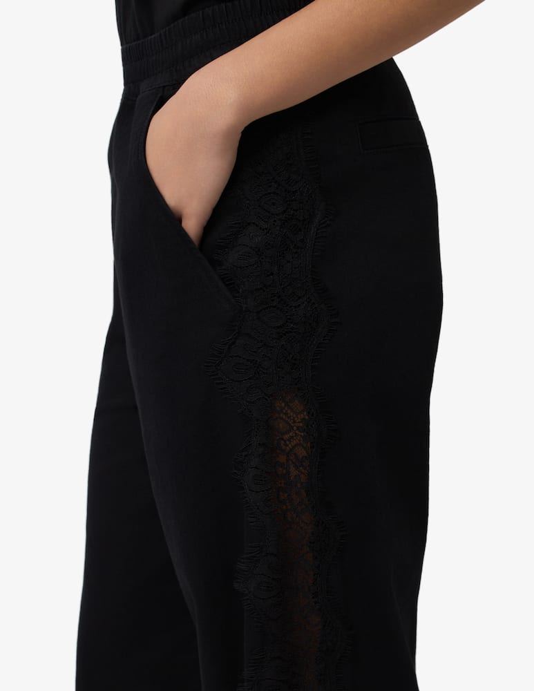 rinascente Pinko Pantaloni con inserti pizzo