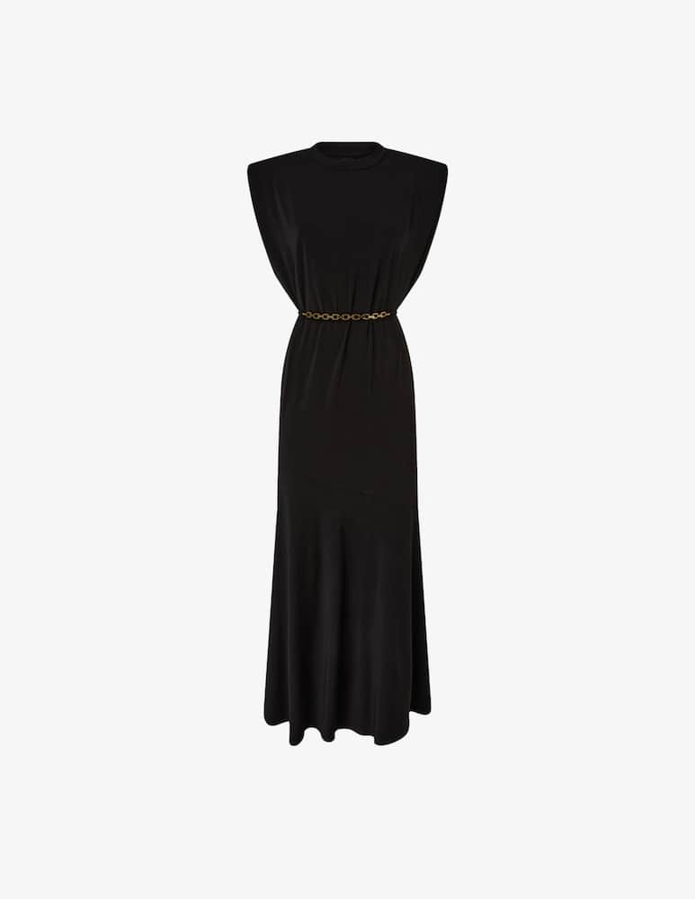 rinascente Pinko Abito lungo in jersey smanicato