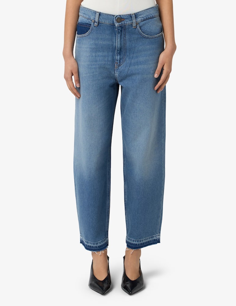 Pinko Estelle egg denim jeans - picture 1 Pinko Estelle egg denim jeans - picture 1