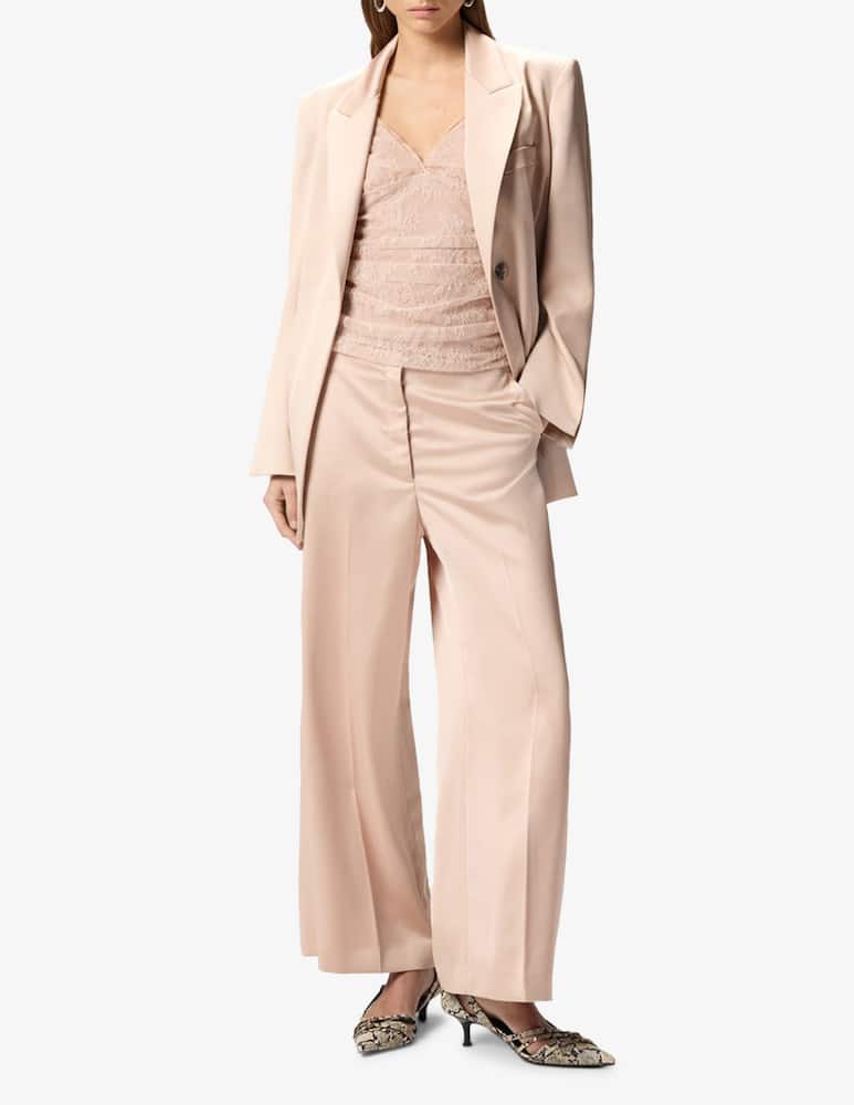 rinascente Pinko Satin belted blazer