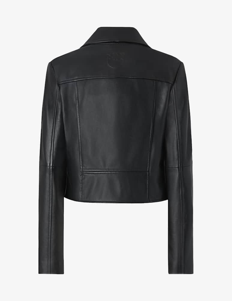 rinascente Pinko Giacca chiodo in finta pelle