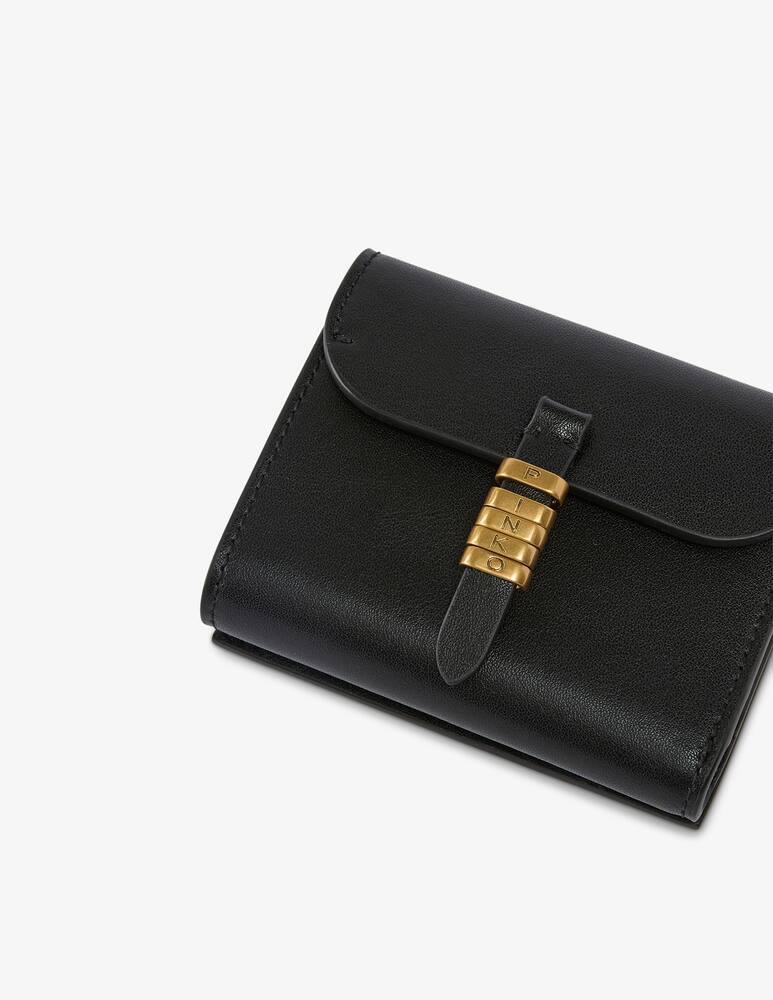 rinascente Pinko Saddle wallet vit