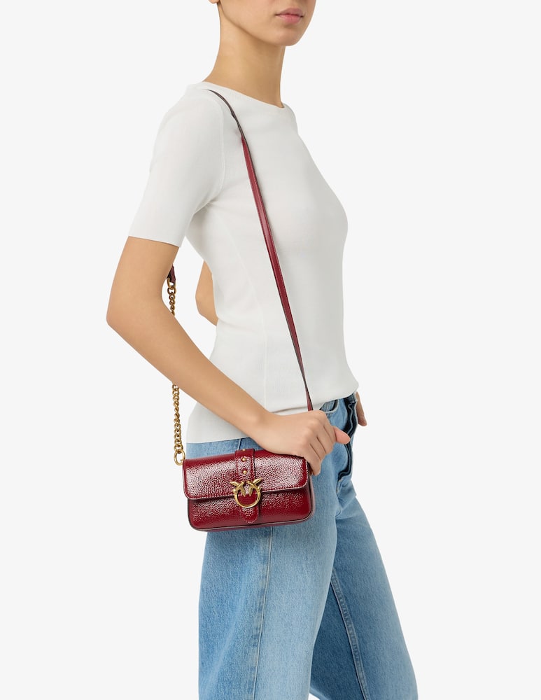 rinascente Pinko Love One Baby mini crossbody bag