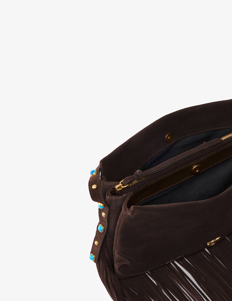 rinascente Pinko Triplet mini fringed shoulder bag