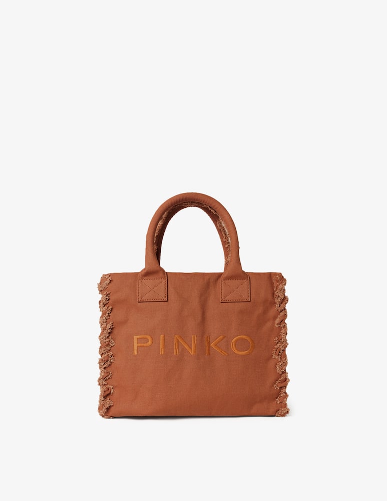 rinascente Pinko Shopper mare in canvas Pinko