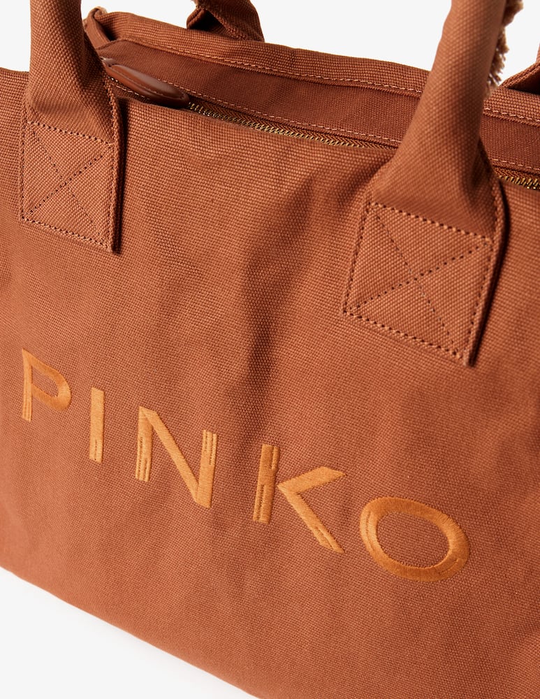 rinascente Pinko Shopper mare in canvas Pinko