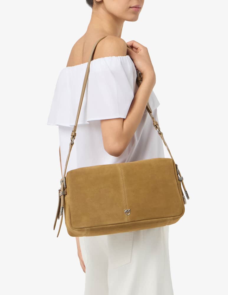 rinascente Pinko Borsa a tracolla in suede Class