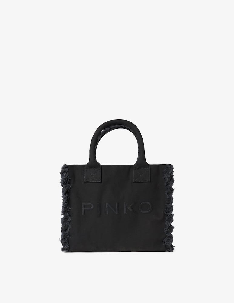rinascente Pinko Shopper mare in canvas