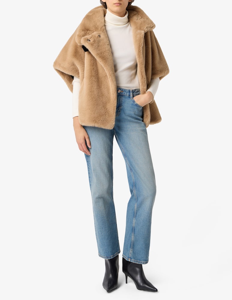 rinascente Pinko Giaccone in finta pelliccia Aspen