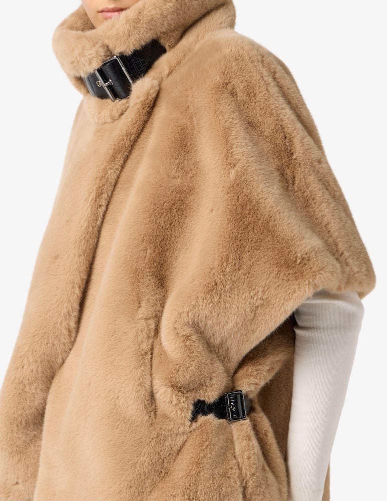 rinascente Pinko Giaccone in finta pelliccia Aspen
