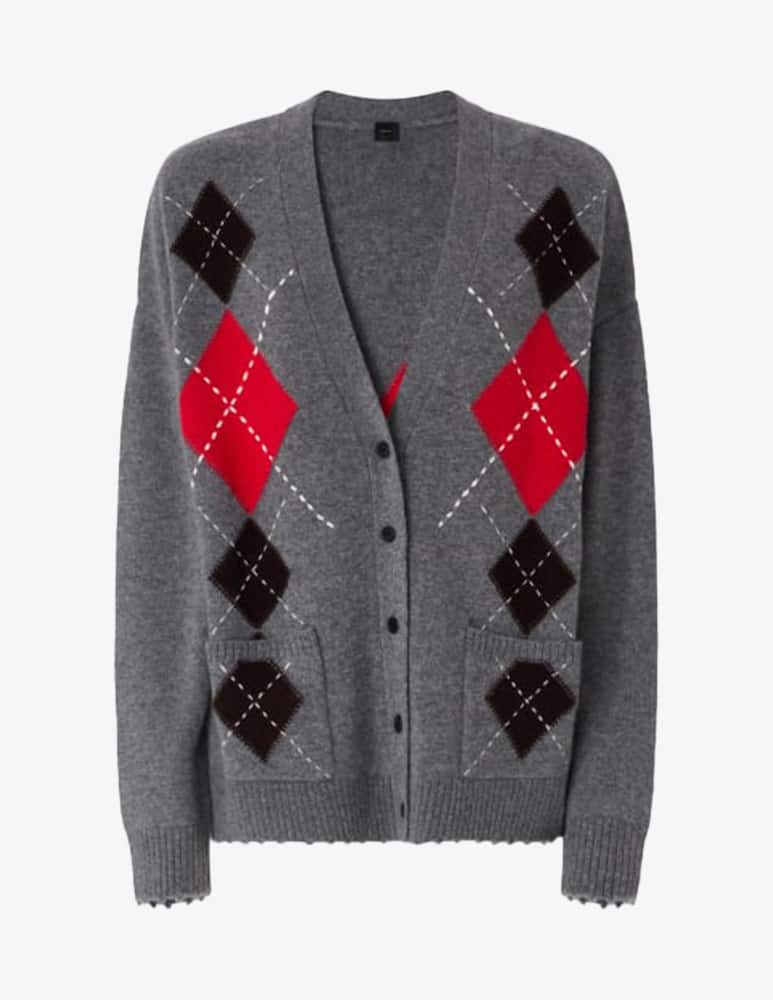 rinascente Pinko Argyle Bristol cardigan