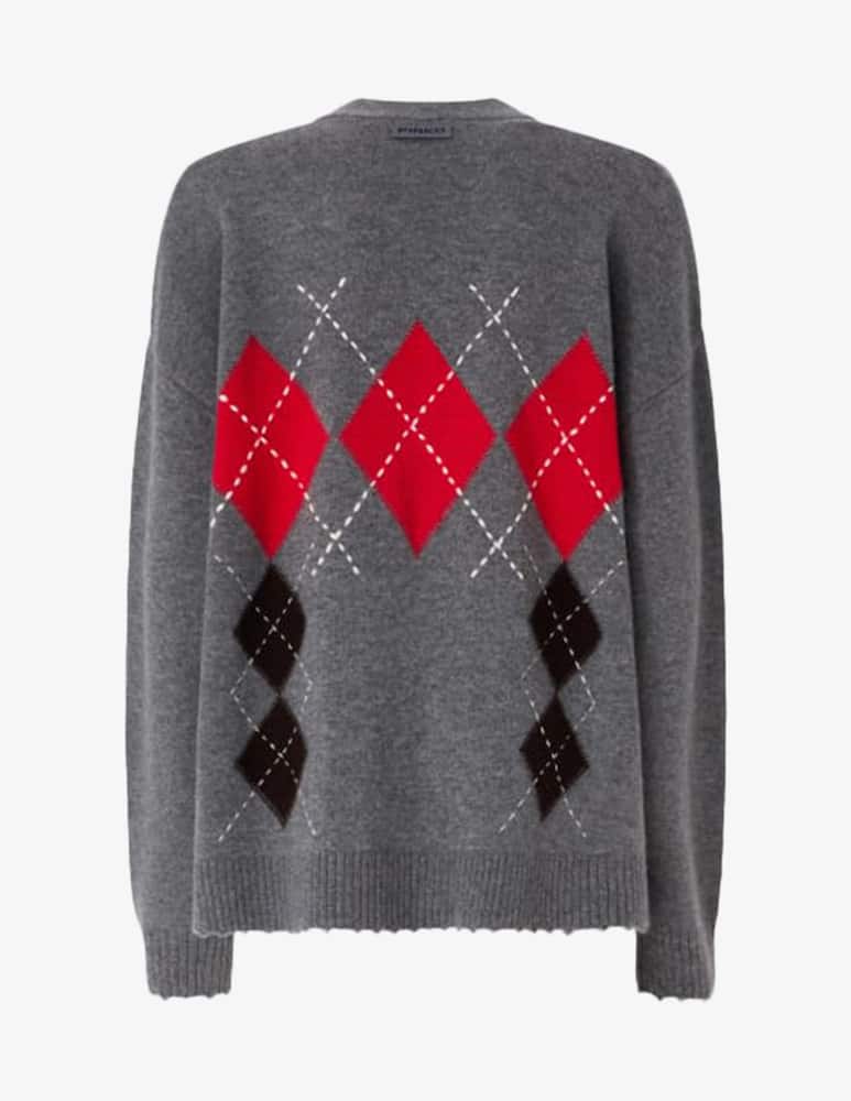 rinascente Pinko Argyle Bristol cardigan