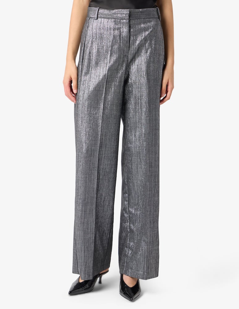 rinascente Pinko Pantaloni in lana metal Citroen