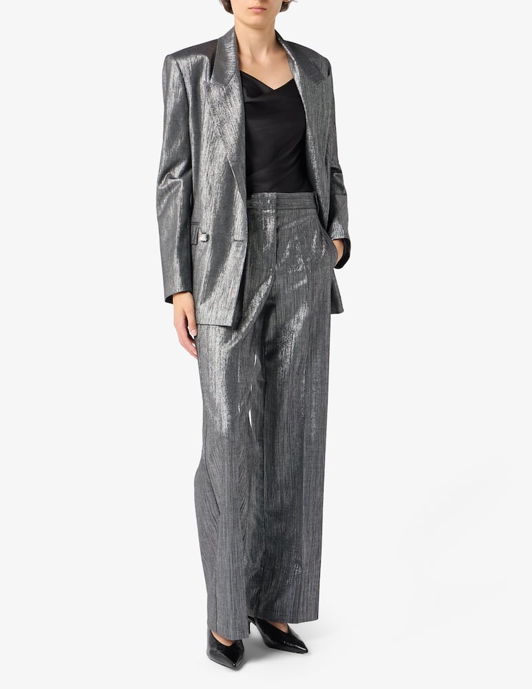 rinascente Pinko Giacca in lana metallizzata Cayman
