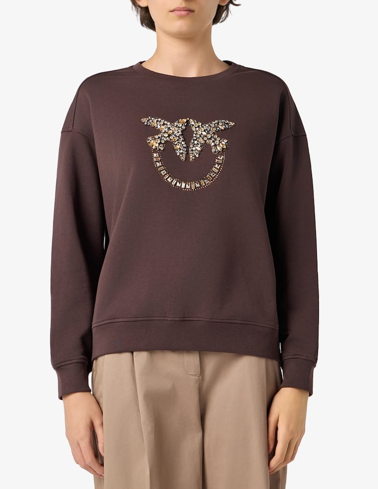 rinascente Pinko Felpa con ricamo logo Nelly