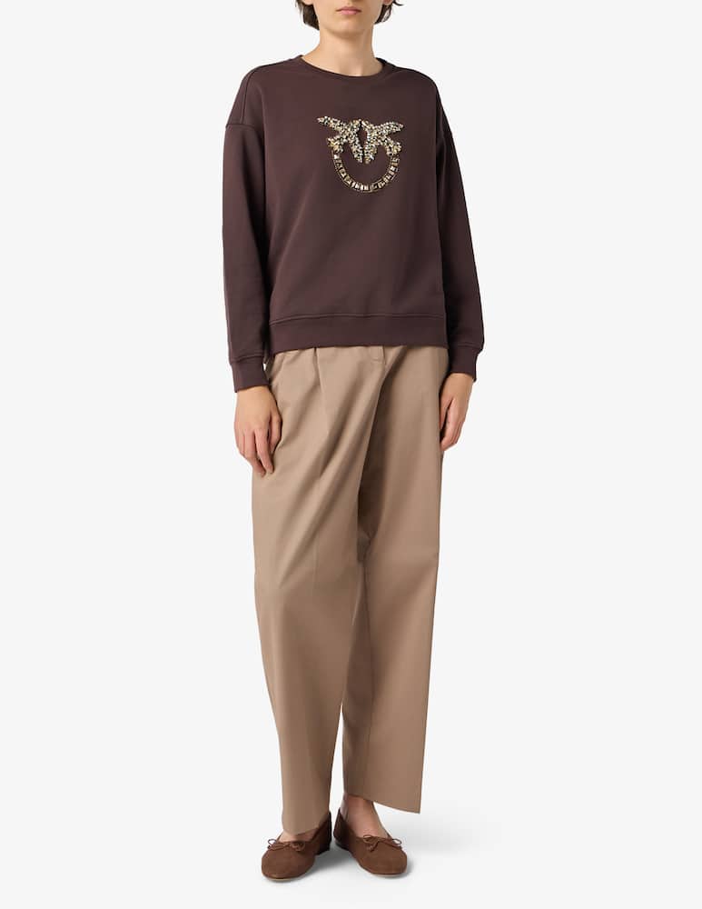 rinascente Pinko Felpa con ricamo logo Nelly