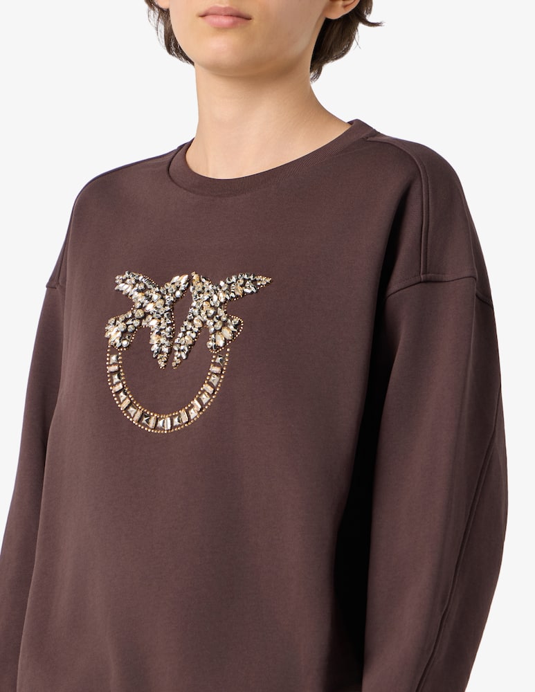 rinascente Pinko Felpa con ricamo logo Nelly