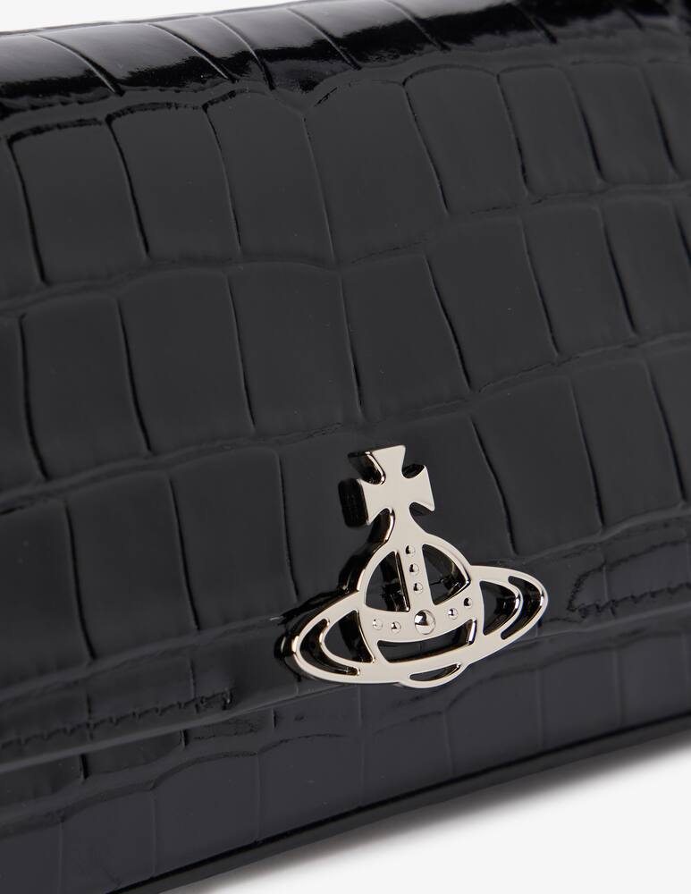 rinascente Vivienne Westwood Hazel croc-effect handbag
