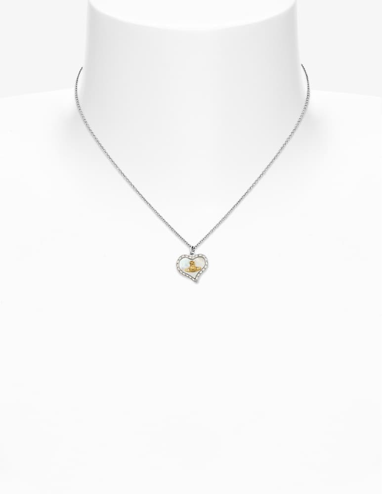 rinascente Vivienne Westwood Petra heart pendant