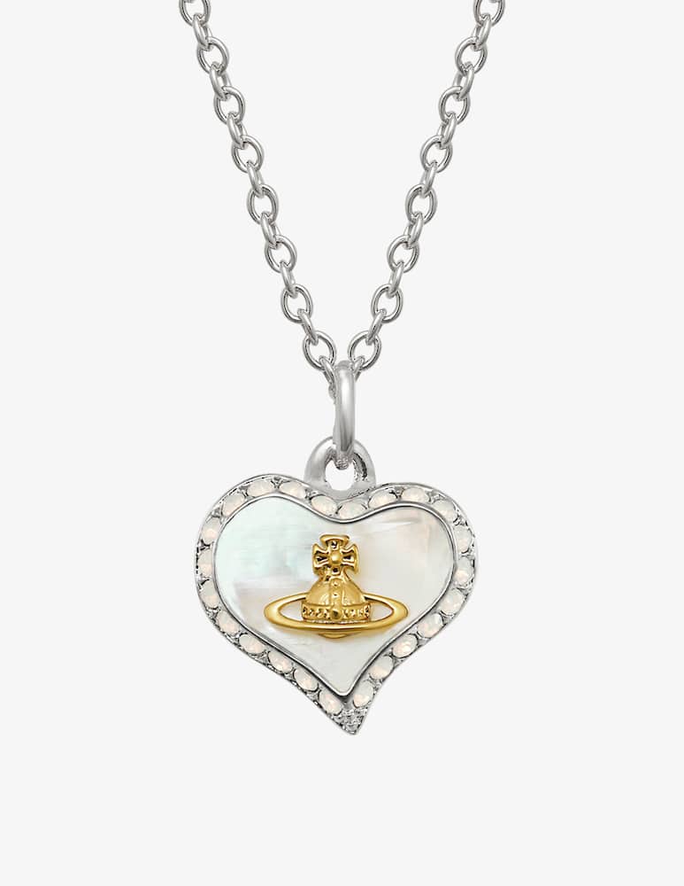 rinascente Vivienne Westwood Petra heart pendant
