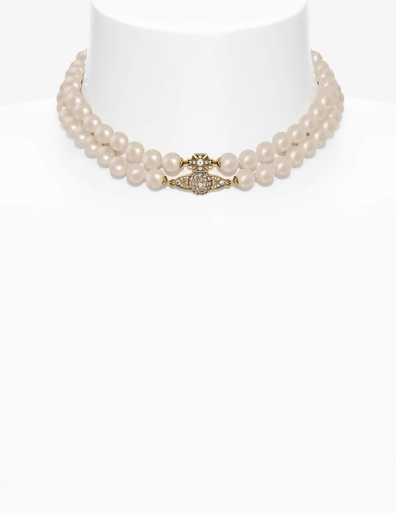 rinascente Vivienne Westwood Graziella pearl choker