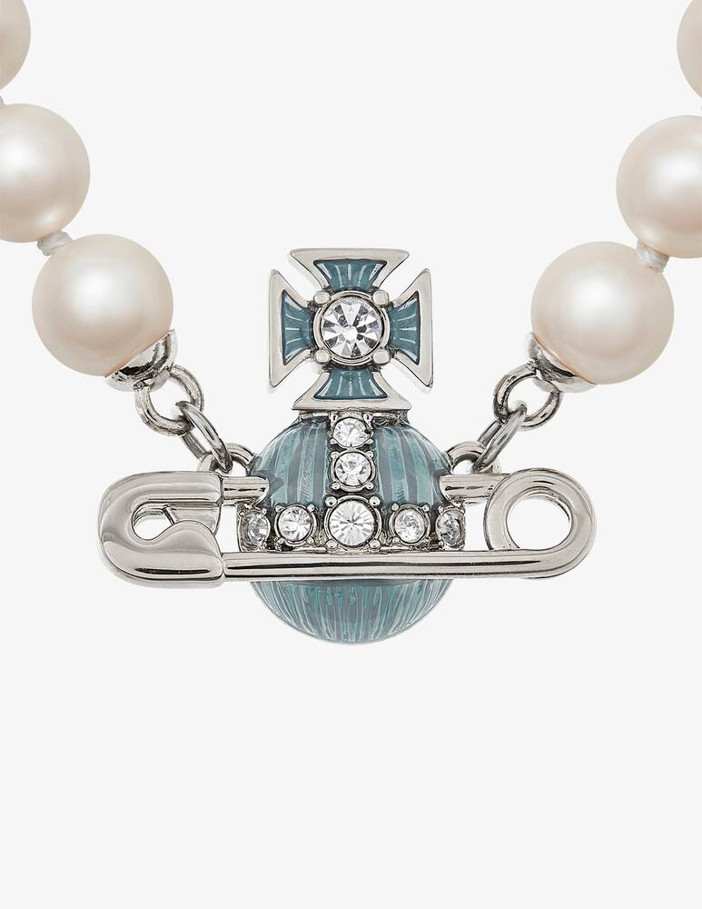 Vivienne Westwood Collana di perle Kitty - immagine 2 Vivienne Westwood Collana di perle Kitty - immagine 2