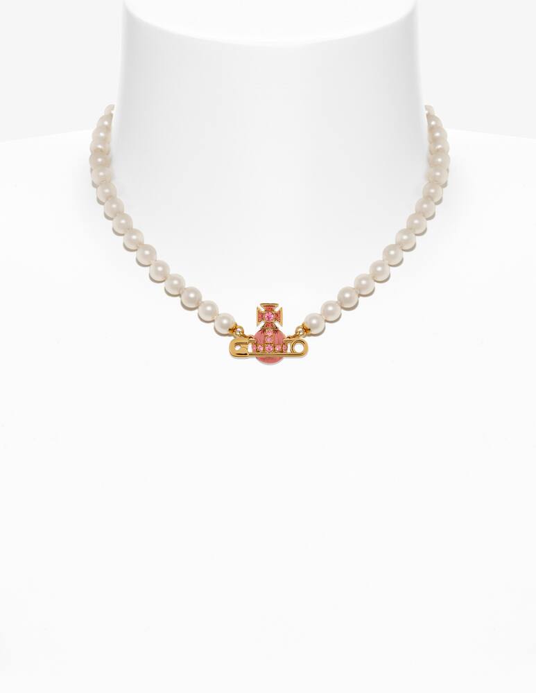 rinascente Vivienne Westwood Kitty pearl necklace