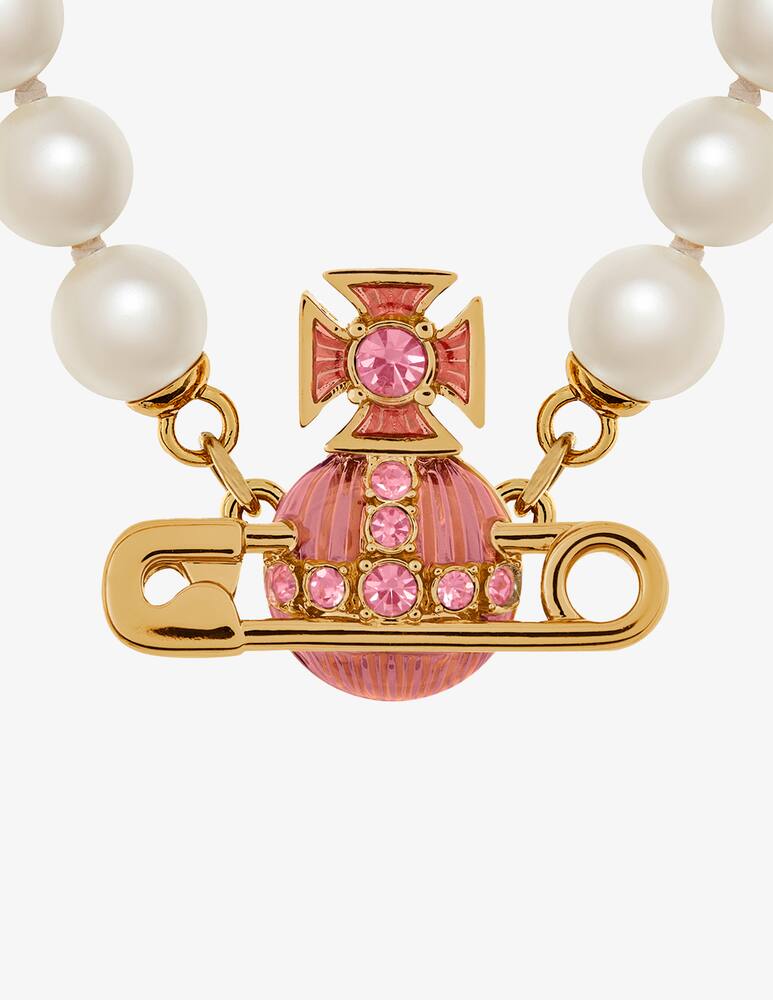 rinascente Vivienne Westwood Kitty pearl necklace