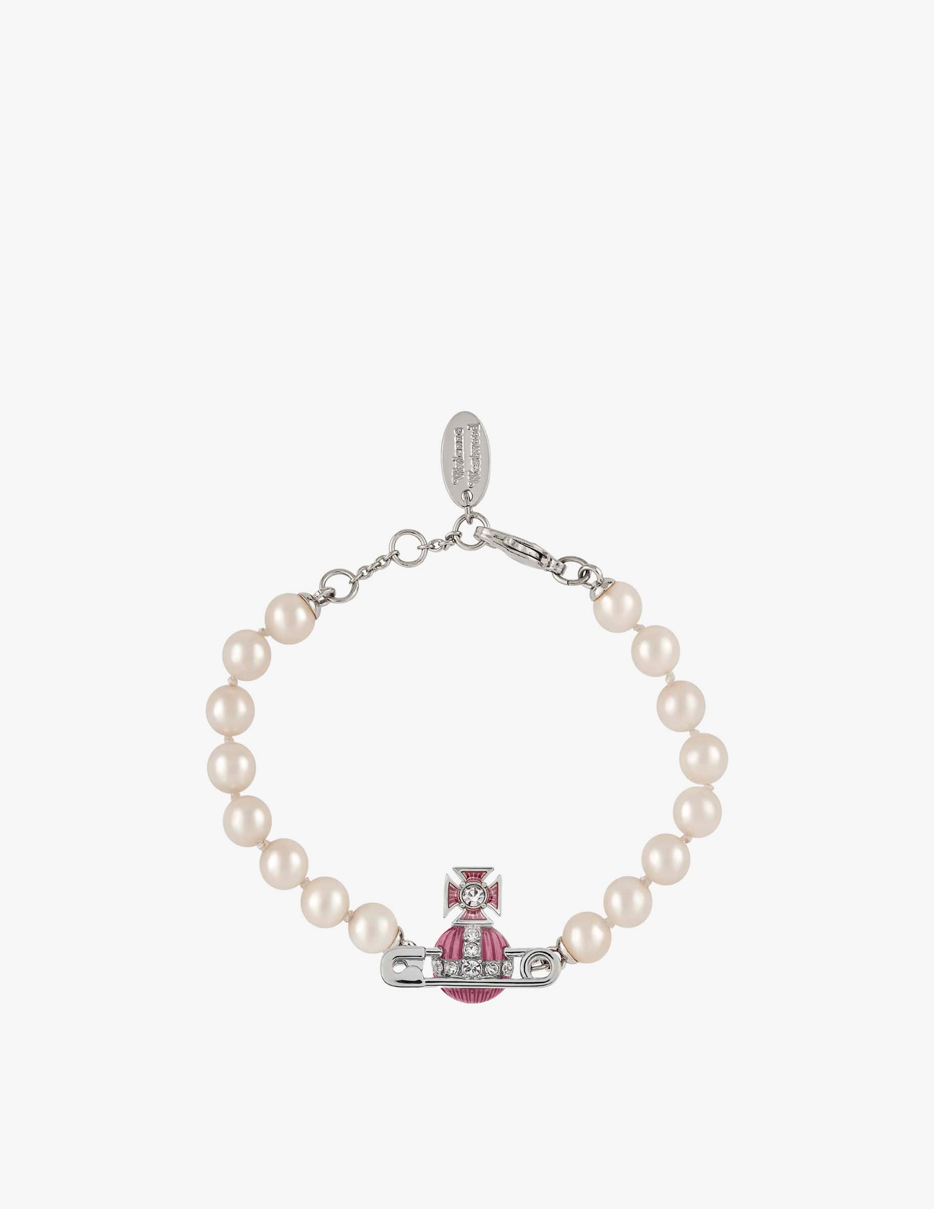 Vivienne Westwood ブレスレット CLAUDE Bracelet 6102023S Vivienne Westwood Faux Pearl Claude Bracelet | Harrods US