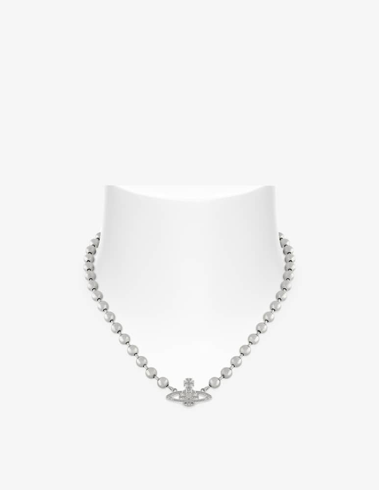 Vivienne Westwood Collana choker Thames mini relieff - immagine 1 Vivienne Westwood Collana choker Thames mini relieff - immagine 1
