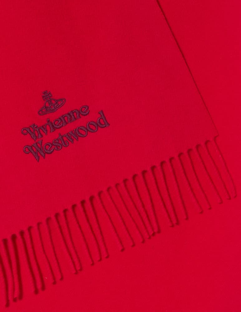 rinascente Vivienne Westwood Logo scarf 30x180