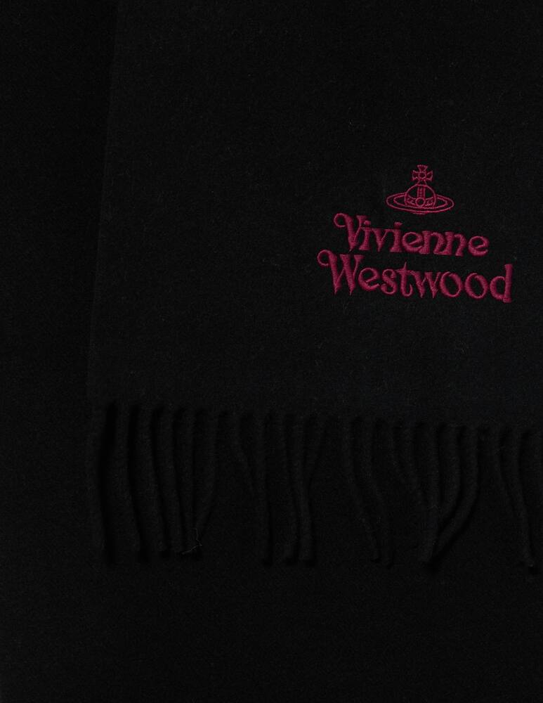 rinascente Vivienne Westwood Sciarpa logo ricamato 30X180 