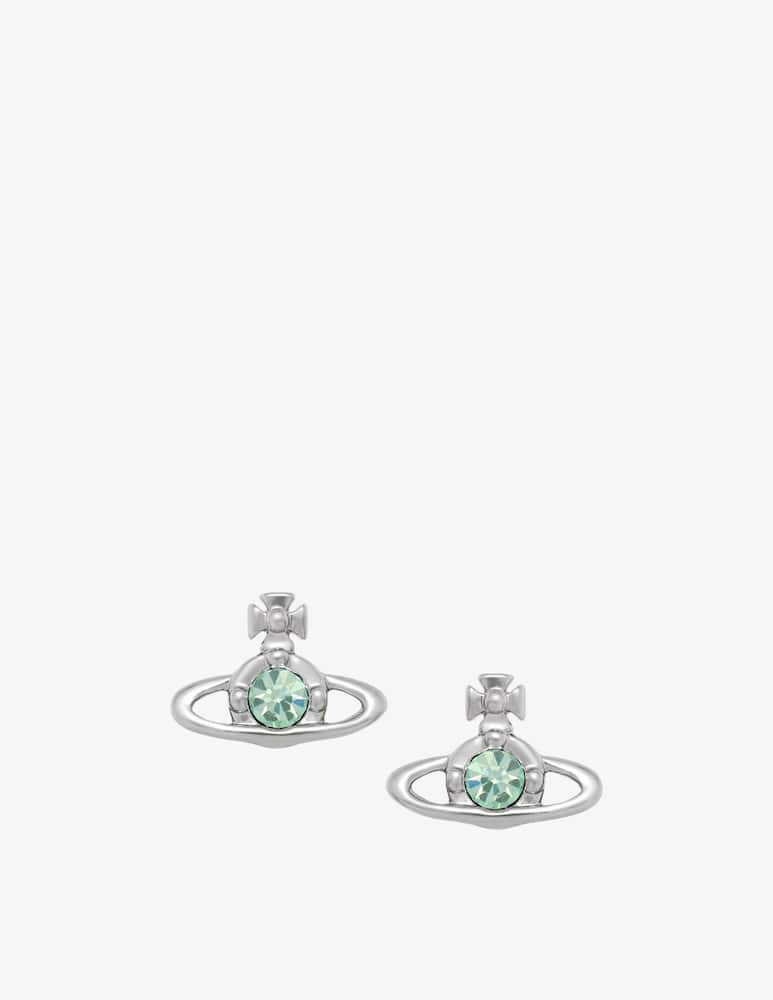 rinascente Vivienne Westwood Solitaire orbit earrings