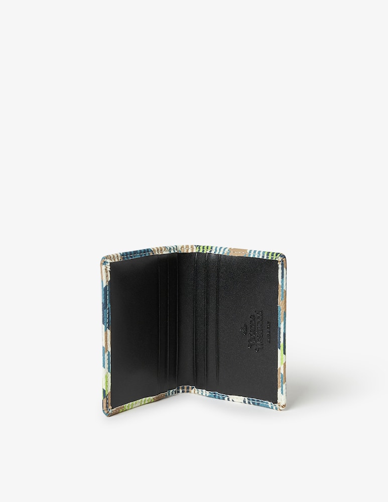 Vivienne Westwood Check pattern card holder - picture 2