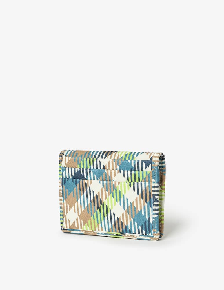 Vivienne Westwood Check pattern card holder - picture 3