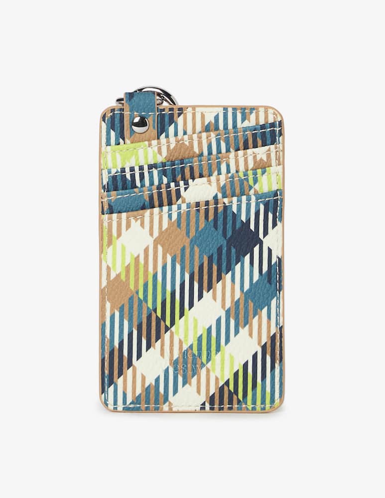 rinascente Vivienne Westwood Check print vertical card holder