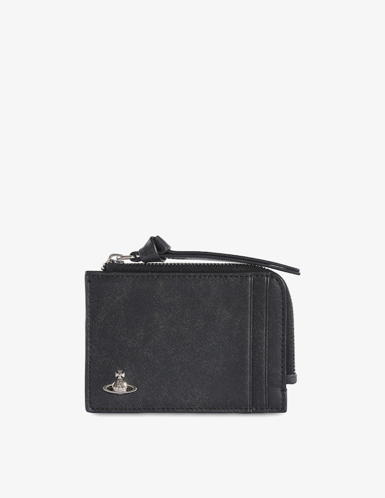 rinascente Vivienne Westwood Portacarte con zip in pelle
