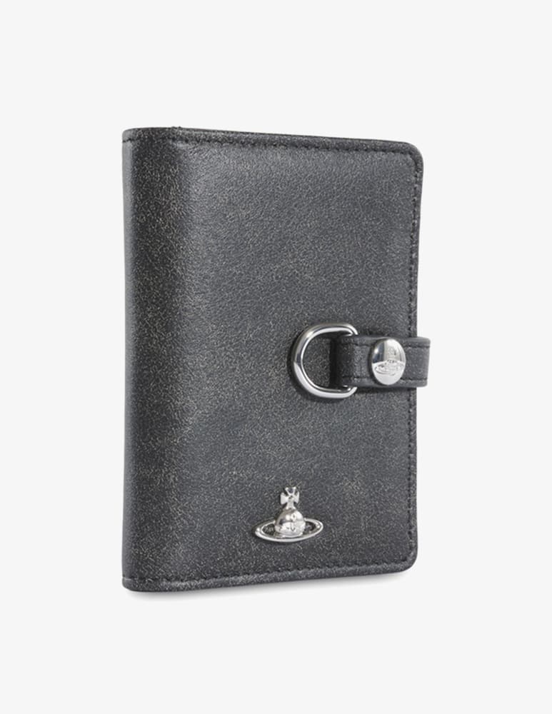 Vivienne Westwood Portacarte verticale con pattina - immagine 3 Vivienne Westwood Portacarte verticale con pattina - immagine 3