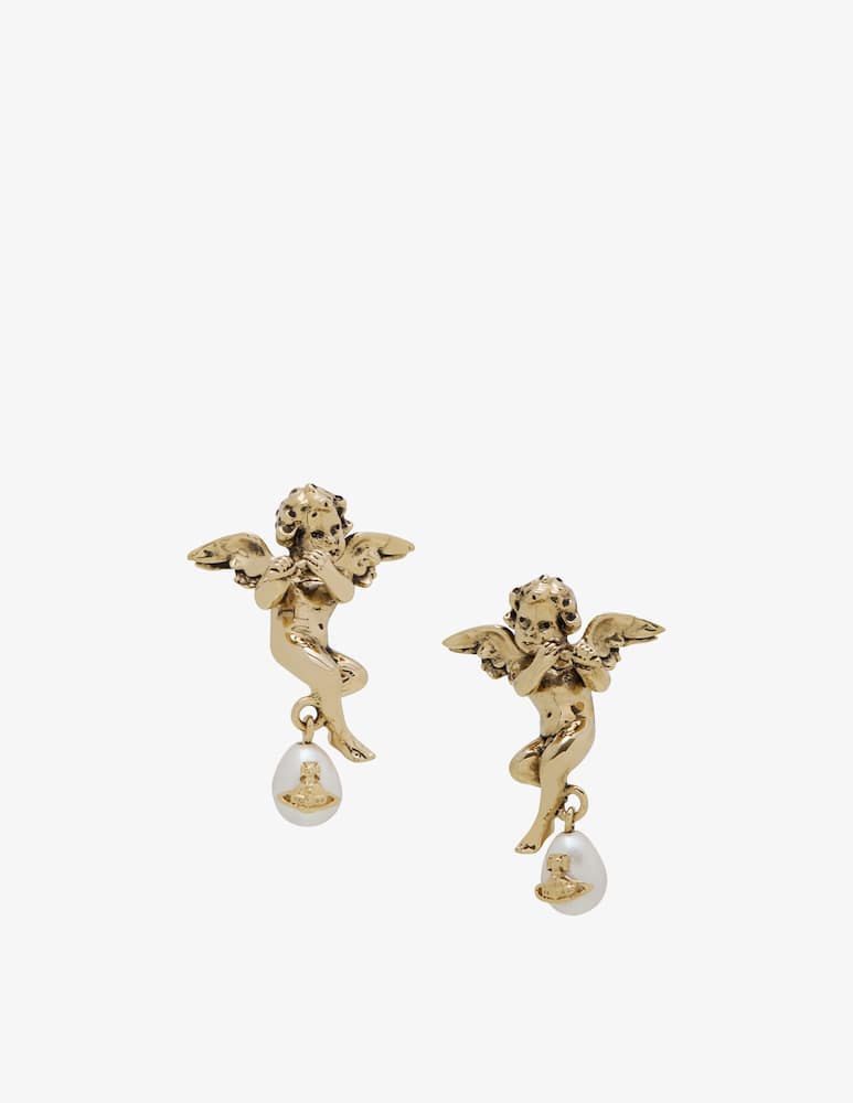 Vivienne Westwood Putti drop earrings - picture 1 Vivienne Westwood Putti drop earrings - picture 1