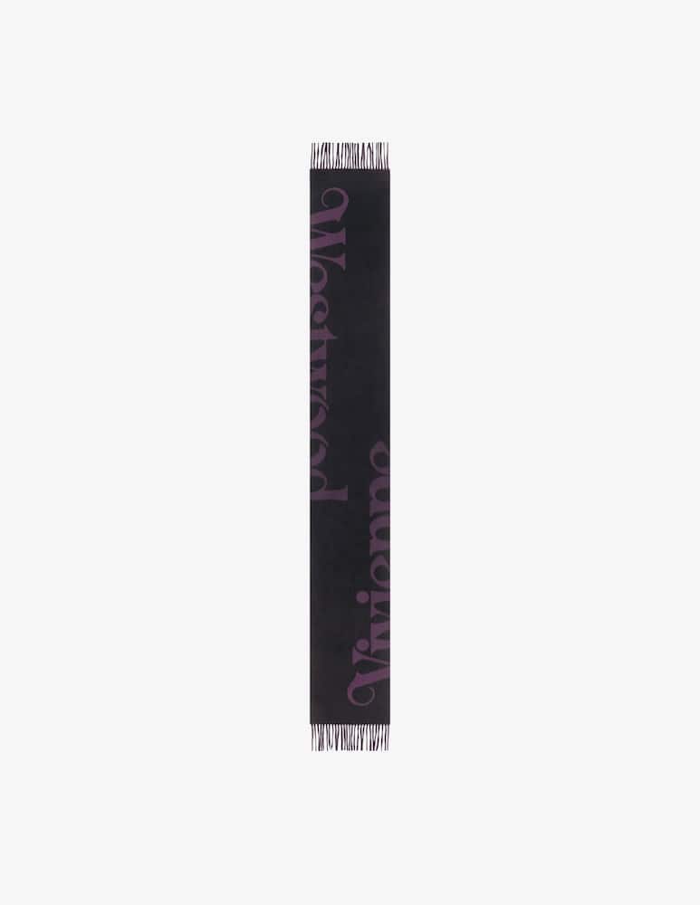 rinascente Vivienne Westwood Double-face logo scarf